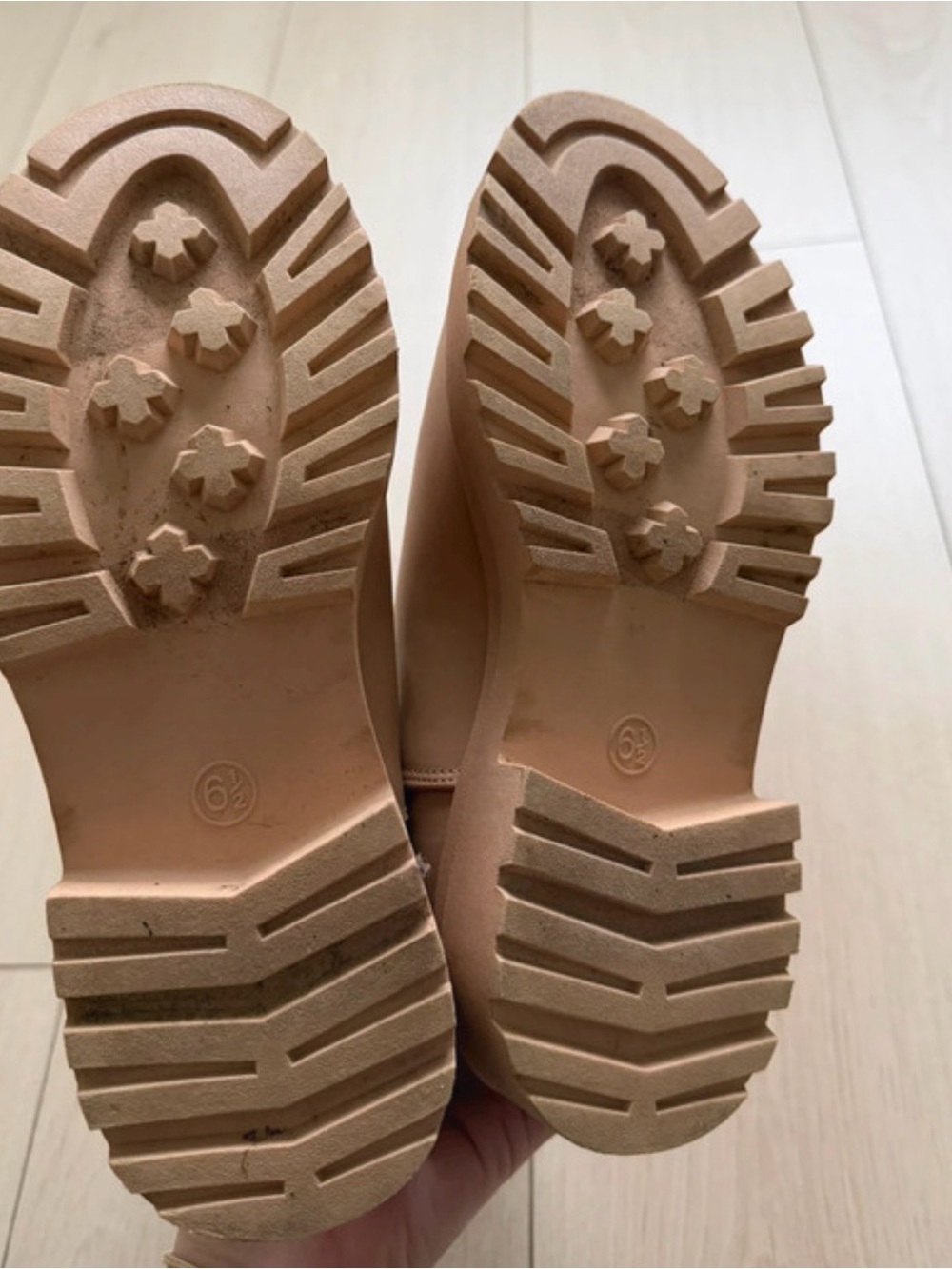 a new day Nude Chelsea Platform Boots - Picture 5 of 9